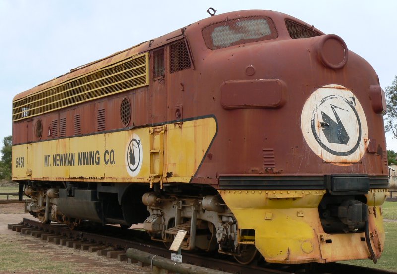 Mt Newman loco 5451