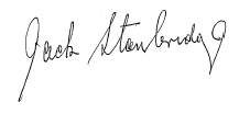 Jack Stanbridge's signature