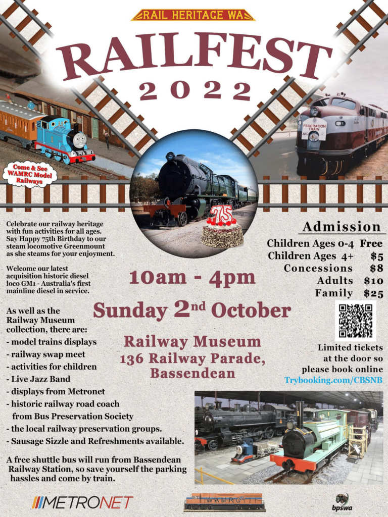 RailFest 2022 Advertising Poster